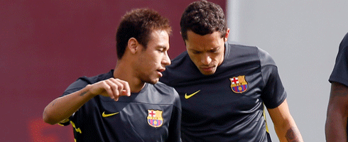 neymar-adriano-training490a