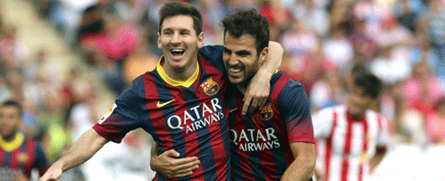 messi-fabregas-celebrate490