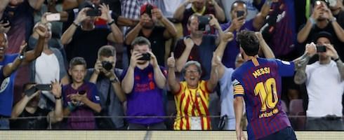 Barcelona star Lionel Messi