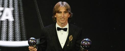 Real Madrid midfielder Luka Modric