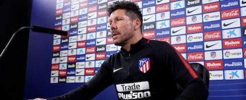 Atletico Madrid boss Diego Simeone