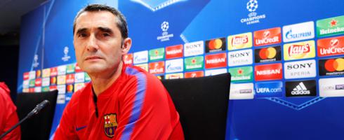Barcelona boss Ernesto Valverde