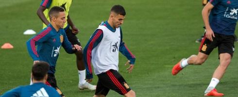 Spain midfielder Dani Ceballos