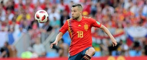 Spain and Barcelona defender Jordi Alba