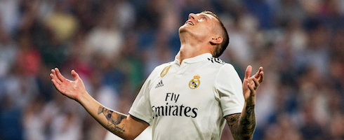 Real Madrid's Toni Kroos