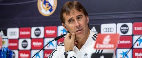 Real Madrid boss Julen Lopetegui
