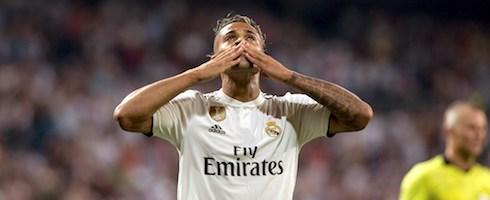 Real Madrid striker Mariano Diaz