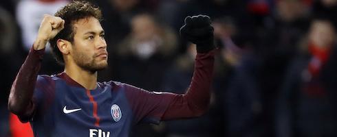 Paris Saint-Germain forward Neymar
