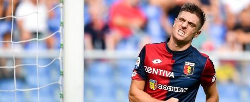 Genoa forward Krzysztof Piatek