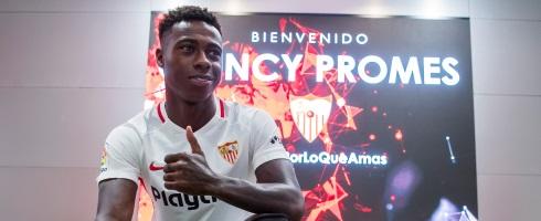 Sevilla forward Quincy Promes
