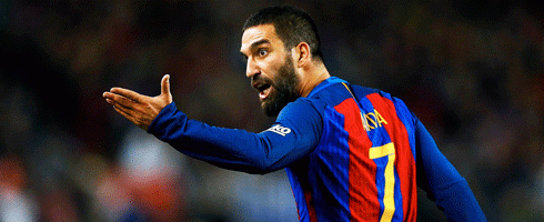Barcelona midfielder Arda Turan
