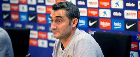 Barcelona boss Ernesto Valverde