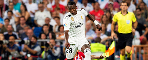 Real Madrid's Vinicius Junior