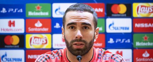 Real Madrid defender Dani Carvajal