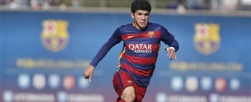 Barcelona midfielder Carles Alena