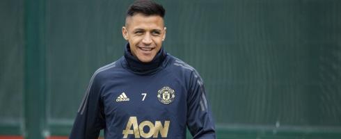 Manchester United forward Alexis Sanchez