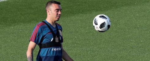 Celta Vigo striker Iago Aspas