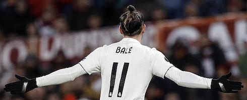Real Madrid's Gareth Bale