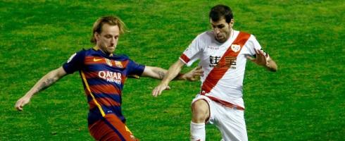 Barcelona against Rayo Vallecano