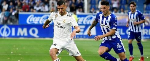 Real Madrid midfielder Dani Ceballos