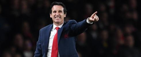 Arsenal boss Unai Emery