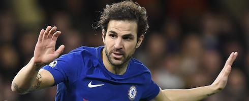 Chelsea midfielder Cesc Fabregas