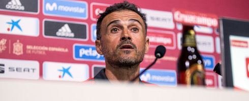 Spain boss Luis Enrique