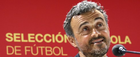 Spain boss Luis Enrique