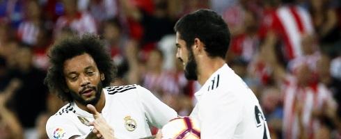 Marcelo and Isco at Real Madrid