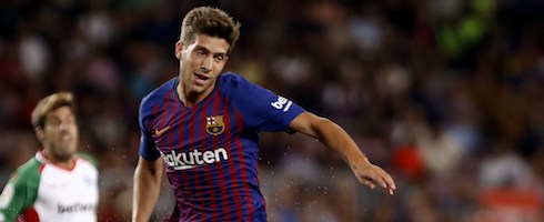 Barcelona's Sergi Roberto