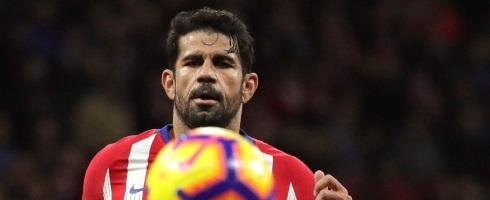 Atletico Madrid striker Diego Costa