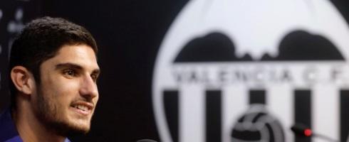 Valencia winger Goncalo Guedes