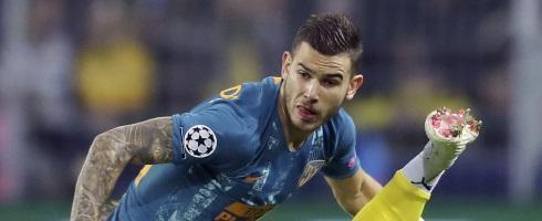Atletico Madrid defender Lucas Hernandez
