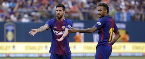 Lionel Messi and Neymar