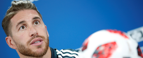 Real Madrid captain Sergio Ramos