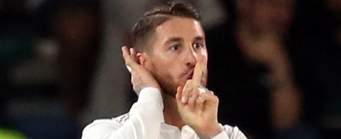 Real Madrid's Sergio Ramos