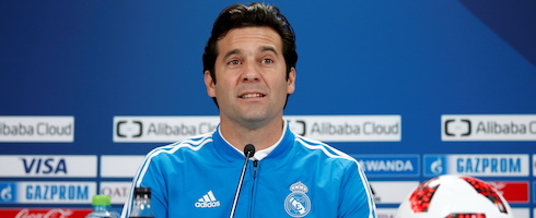Real Madrid boss Santiago Solari