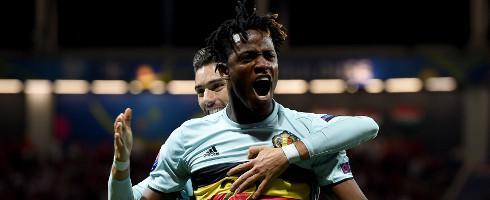 Valencia striker Michy Batshuayi