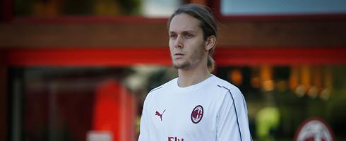 Milan midfielder Alen Halilovic