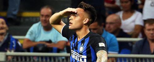 Inter striker Lautaro Martinez