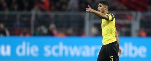 Borussia Dortmund defender Achraf Hakimi