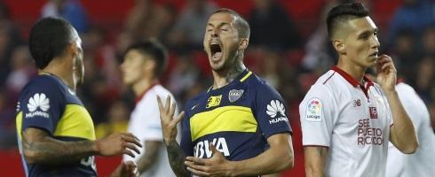 Boca Juniors striker Dario Benedetto