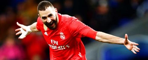 Real Madrid striker Karim Benzema