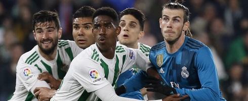 Real Betis against Real Madrid