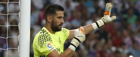 Real Madrid goalkeeper Kiko Casilla