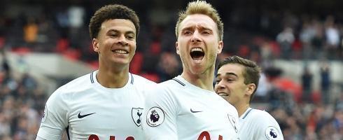 Tottenham midfielder Christian Eriksen