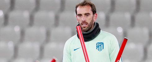Atletico Madrid defender Diego Godin