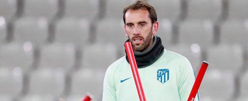 Atletico Madrid defender Diego Godin