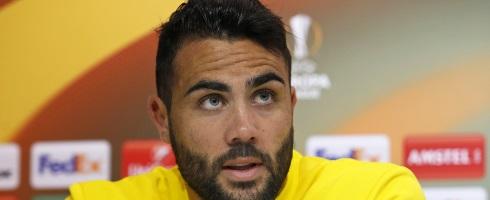 Villarreal midfielder Vicente Iborra