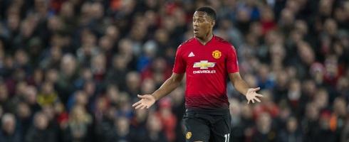 Manchester United forward Anthony Martial
